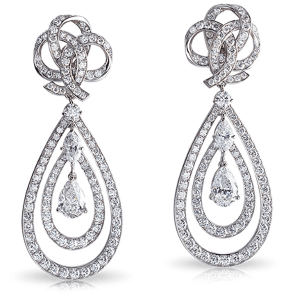 Constella clip earrings